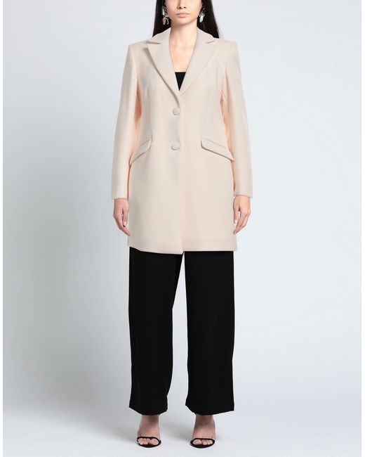 Silvian Heach Natural Light Coat Polyester