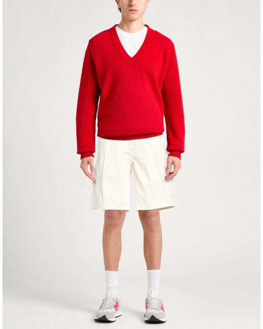 Guess Natural Ivory Shorts & Bermuda Shorts Cotton for men