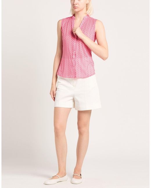 Caliban Pink Shirt Polyester, Elastane