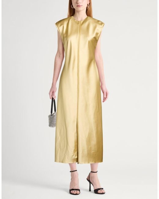 Vestido Midi AMI de color Metallic
