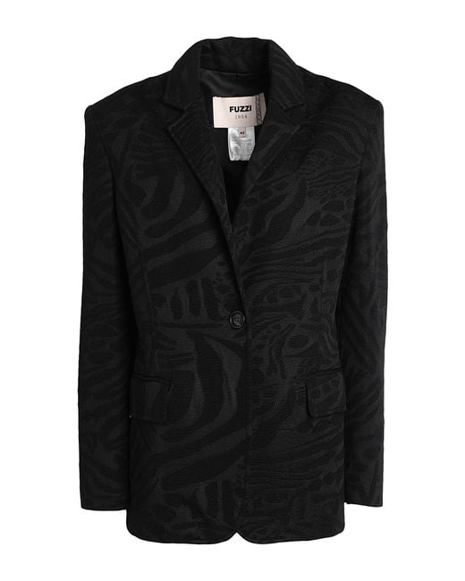 Fuzzi Black Blazer