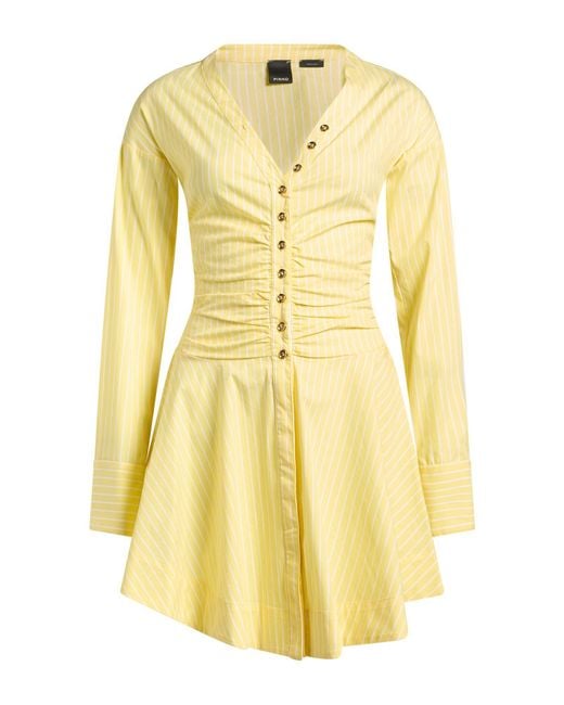 Pinko Yellow Mini Dress