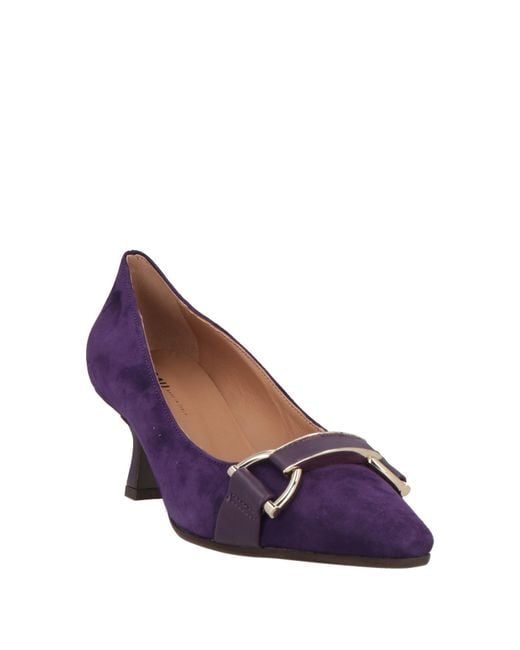 Frau Purple Pumps Leather
