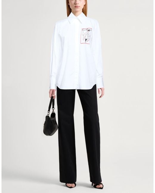 Karl Lagerfeld White Shirt