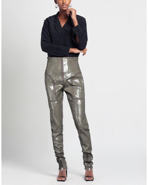 Rick Owens Gray Trouser
