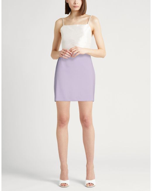 Lardini Purple Mini Skirts