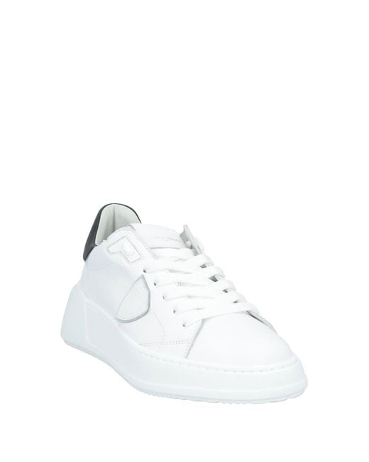 Philippe Model White Sneakers