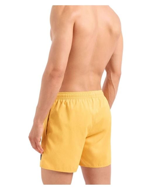 Pantalones de playa Emporio Armani de hombre de color Yellow