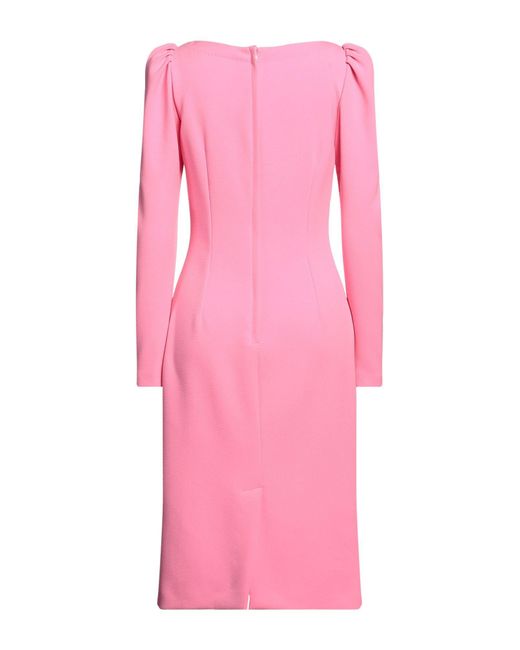 Dolce & Gabbana Pink Midi Dress