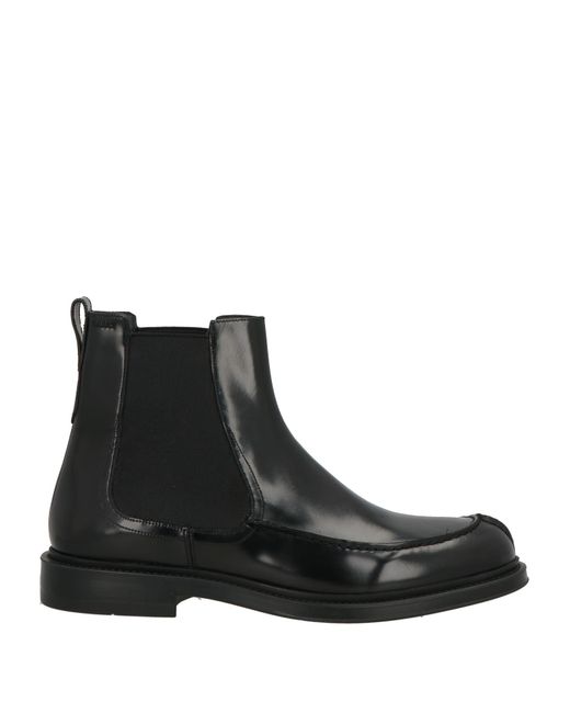 Bally Black Ankle Boots Leather for men
