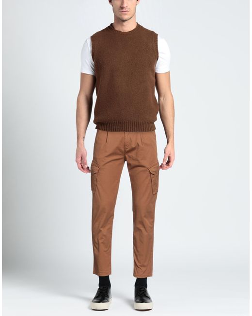 Daniele Alessandrini Brown Trouser for men