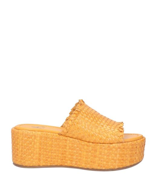 Albano Orange Sandals