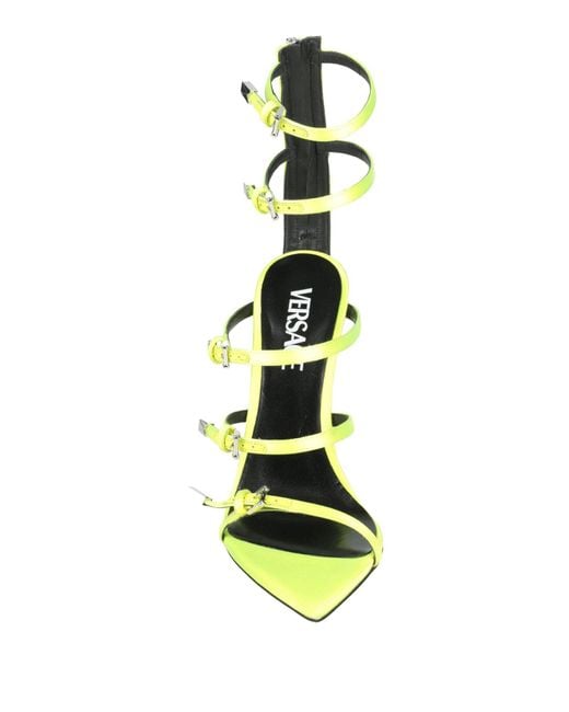 Versace Metallic Sandals