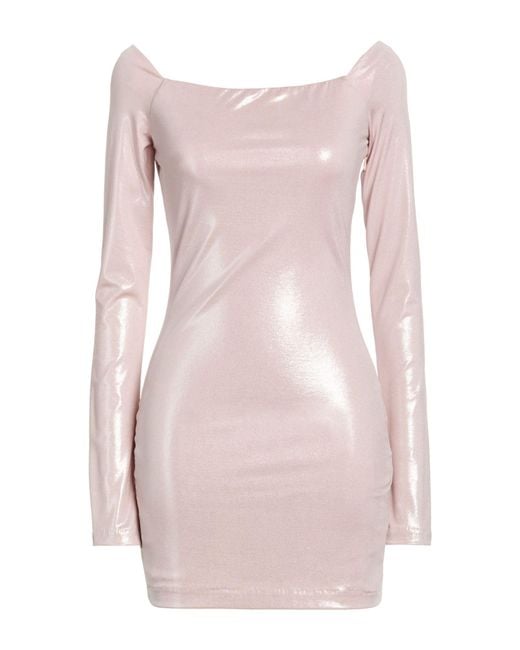 Aniye By Pink Mini Dress Polyester, Elastane