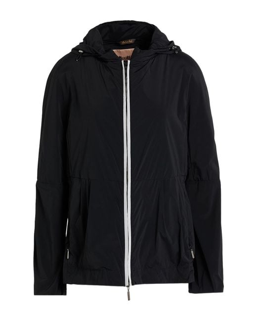 Moorer Black Jacket Polyamide, Polyurethane
