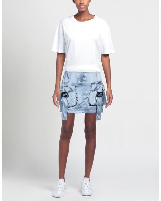 Fendi Blue Mini Skirt