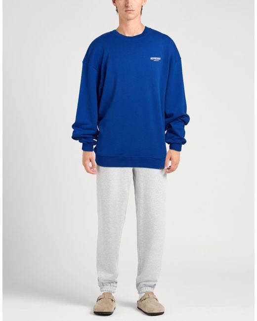 Represent Blue Sweatshirt for men