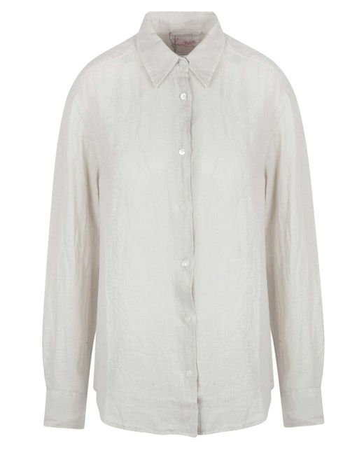 Camisa Mc2 Saint Barth de color White