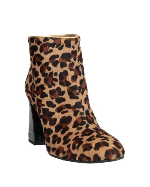 Pollini Brown Ankle Boots