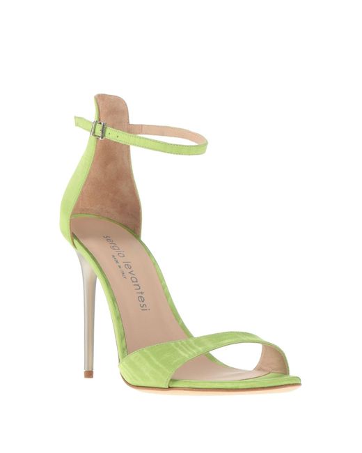 Sergio Levantesi Green Sandale