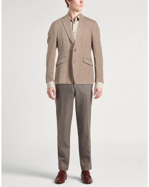 Blazer di Hackett in Brown da Uomo