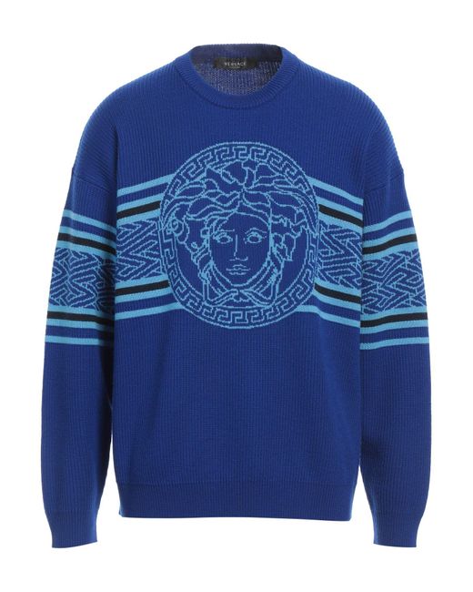 Pullover Versace pour homme en coloris Blue