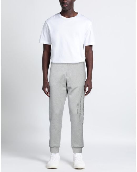 McQueen Gray Pants for men