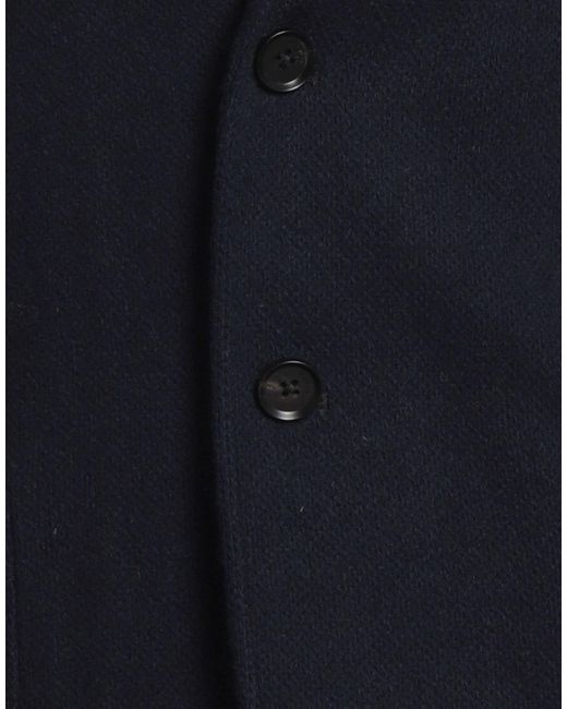 Paoloni Blue Blazer Wool, Polyamide for men
