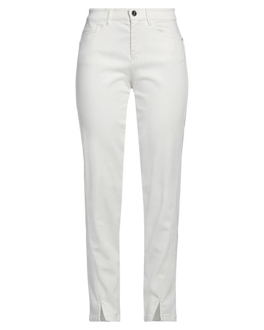 Diana Gallesi White Jeanshose