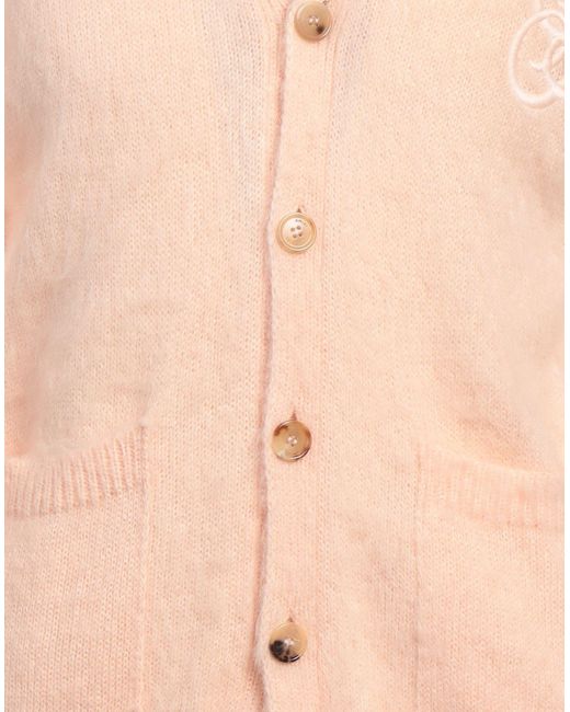 Amiri White Cardigan Acrylic, Mohair Wool, Polyamide for men