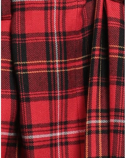 Y's Yohji Yamamoto Red Maxi Skirt