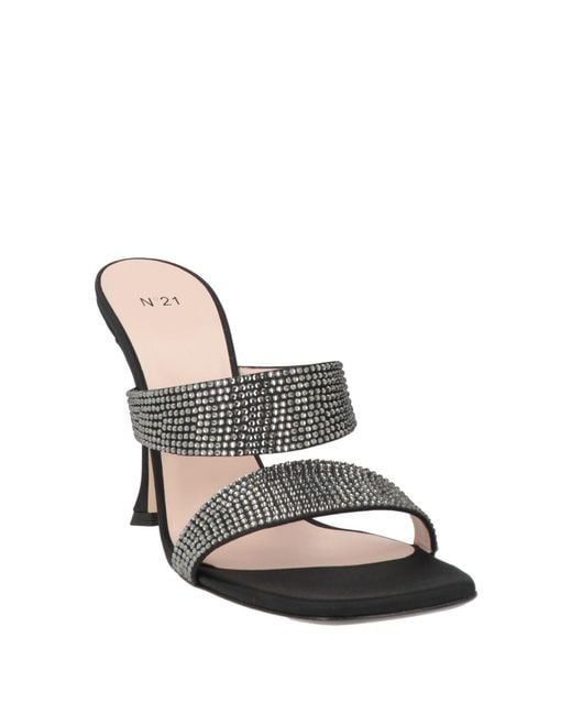 N°21 White Sandals Leather