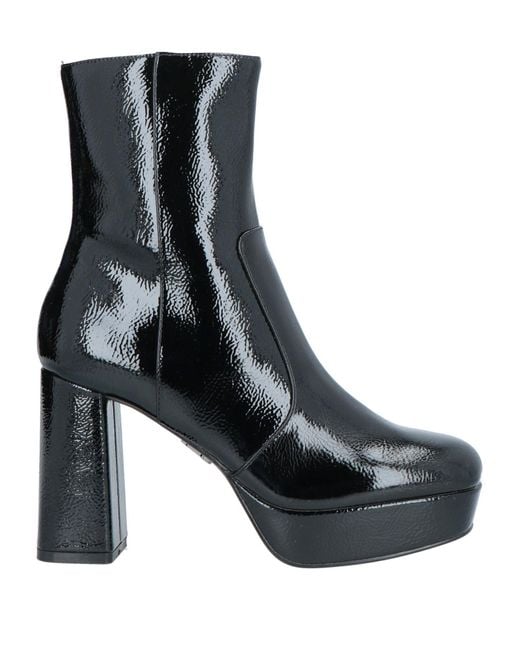 Steve Madden Black Ankle Boots