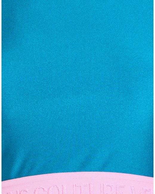 Versace Jeans Couture Blue Deep Top Polyamide, Elastane