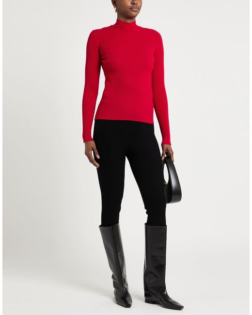 Twinset Red Turtleneck