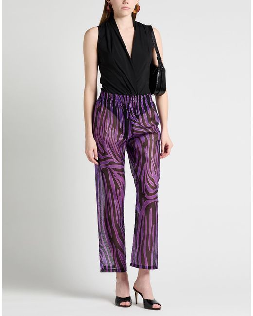 Versace Purple Trouser