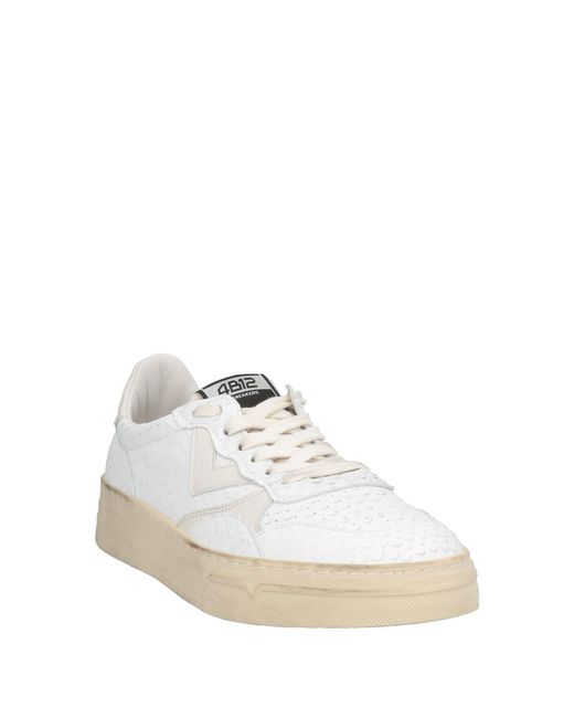 4b12 White Trainers