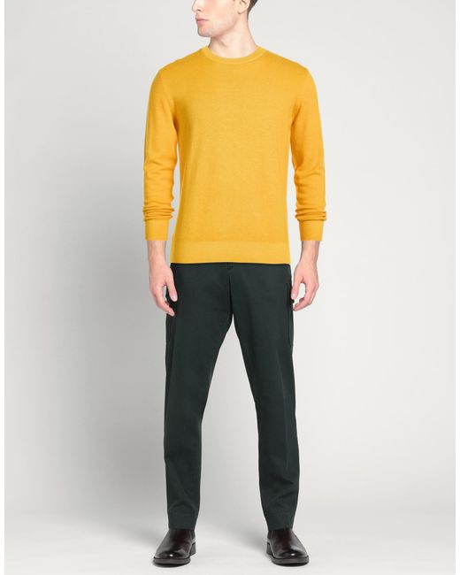Pullover Kangra de hombre de color Yellow