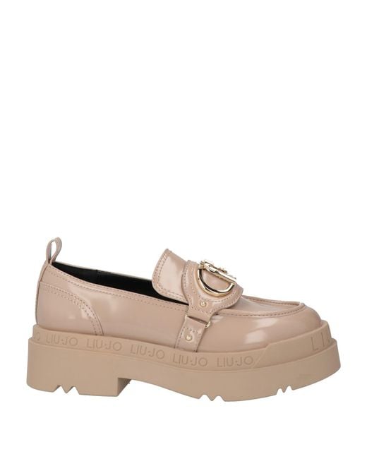 Liu Jo Natural Loafers