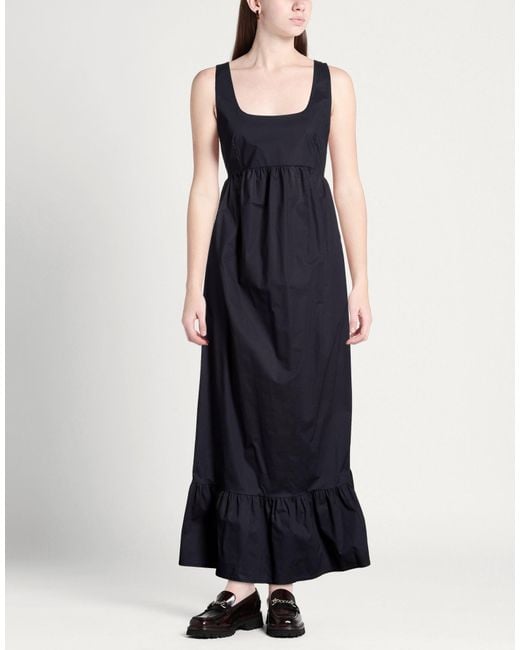 Compagnia Italiana Blue Maxi Dress