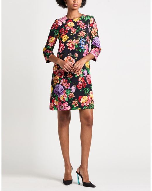 Dolce & Gabbana White Mini Dress Viscose, Elastane