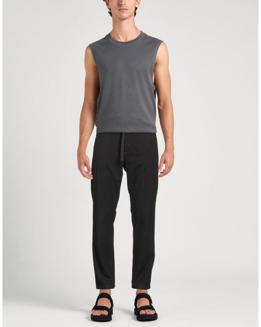 Harmont & Blaine Black Pants Cotton, Tencel, Polyester, Viscose, Elastane for men