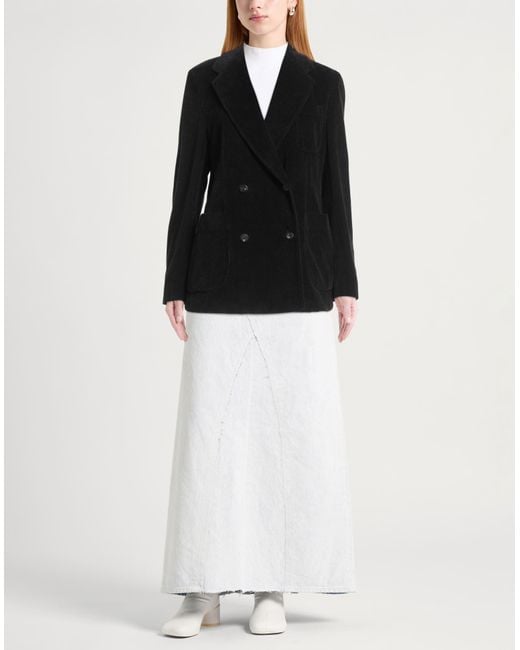 The Gigi Black Blazer Cotton, Linen