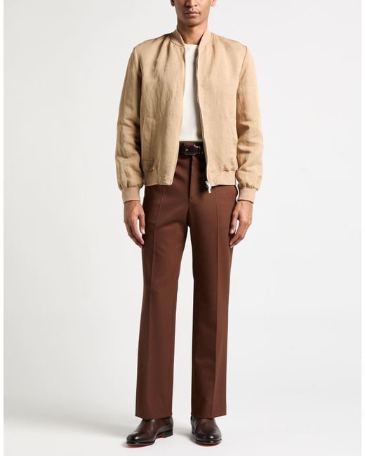 Boglioli Natural Jacket Lyocell, Linen for men