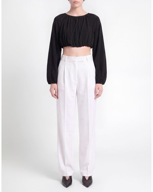 AllSaints Black Top Viscose, Elastane