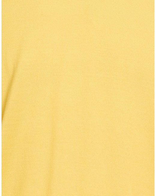 MODES Yellow Sweater Merino Wool for men