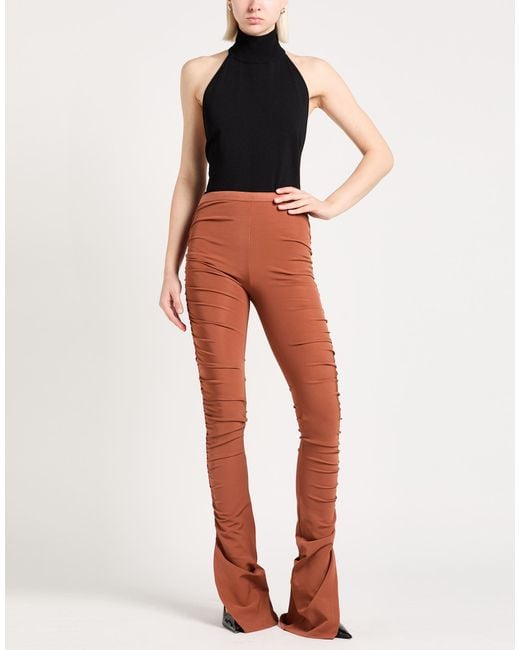 Rick Owens Red Trouser