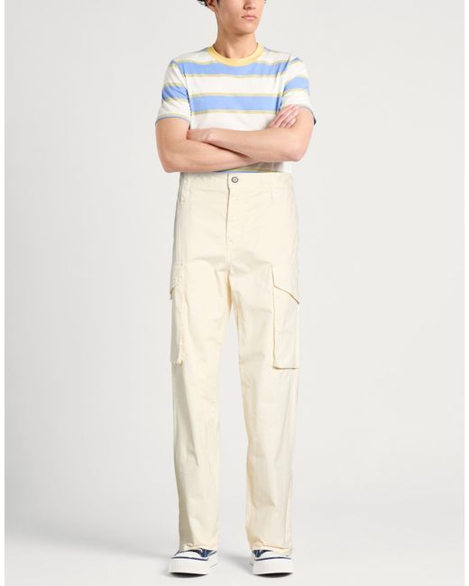 Pantalone di MSGM in Natural da Uomo