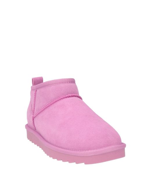 Colors Of California Pink Ankle Boots