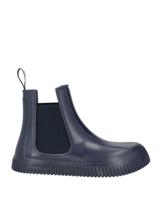 Emporio Armani Blue Ankle Boots for men
